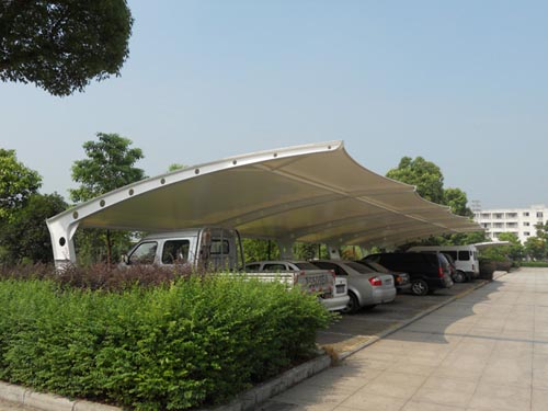 膜结构汽车棚