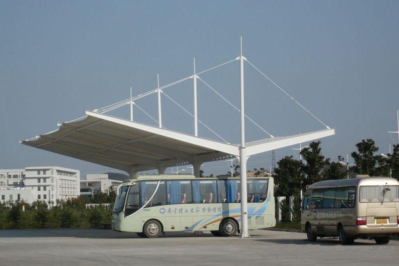 张家港车棚 停车棚