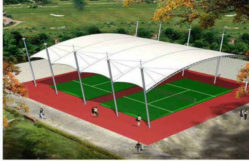 吴江景观棚  膜结构