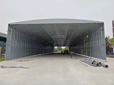 推拉雨棚 可架高不影响装车