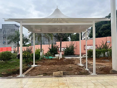 膜结构景观棚 防雨蓬