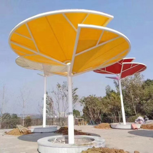 异形雨棚 荷叶状景观雨棚